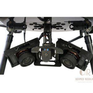 Satlab SLL3 Aerial Drone Multicopter used for aerial surveying, topographic mapping, construction monitoring, infrastructure inspection, and geospatial data collection