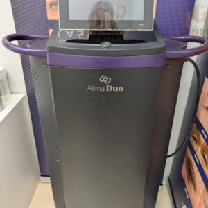 Alma DUO Devices 2023 acoustic wave therapy system for circulation enhancement, tissue stimulation, and wellness treatments