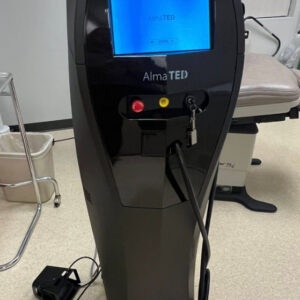 Alma TED Device 2025 ultrasound hair restoration system for scalp rejuvenation, hair revitalization, and needle-free scalp treatments