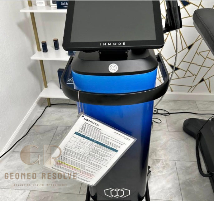 InMode Morpheus8 2023 RF Microneedling System | Skin Tightening & Collagen Remodeling Device InMode Morpheus8 2023 RF microneedling system for skin tightening, acne scar treatment, collagen stimulation, and facial rejuvenation