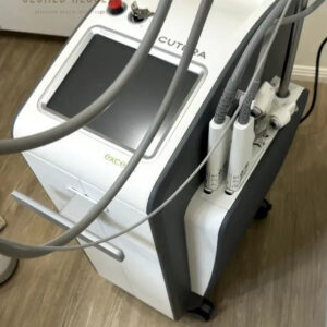 CUTERA EXCEL V+ 2022 vascular laser system with 532nm and 1064nm wavelengths for rosacea treatment, vein removal, and pigmentation correction