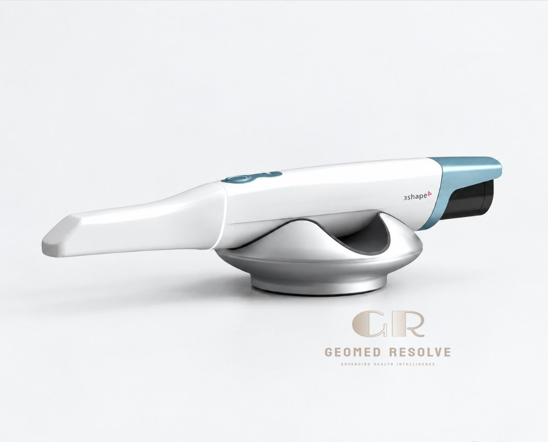 3Shape TRIOS 6 3Shape TRIOS 6 intraoral scanner creating high-accuracy digital dental impressions for restorative, implant, and orthodontic dentistry
