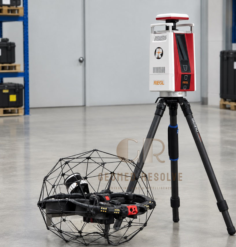 RIEGL VZ-600i RIEGL VZ-600i terrestrial 3D laser scanner with advanced LiDAR technology for surveying, BIM, infrastructure mapping, digital twin creation, and reality capture projects