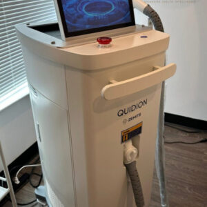 Zemits Quidion 808 nm diode laser hair removal system for permanent hair reduction and professional aesthetic treatments