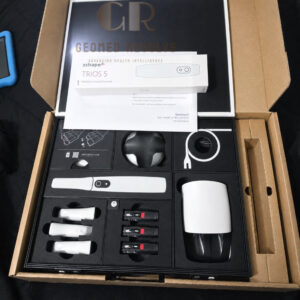 3Shape TRIOS 5 Wireless intraoral scanner generating accurate full-color digital dental impressions for restorative, orthodontic, and implant dentistry