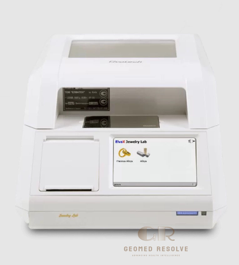 ElvaX Jewelry Lab Fully Loaded XRF Analyzer | Precious Metal & Jewelry Testing System ElvaX Jewelry Lab Fully Loaded XRF Analyzer for accurate gold purity testing, jewelry verification, precious metal analysis, bullion testing, and alloy composition analysis
