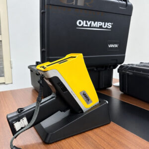 Olympus Vanta Max GeoChem handheld XRF analyzer for mining, mineral exploration, soil and geochemical analysis