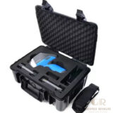 Elvatech Prospector 3 handheld XRF analyzer performing rapid elemental analysis for mining, geological exploration, soil testing, and metal identification