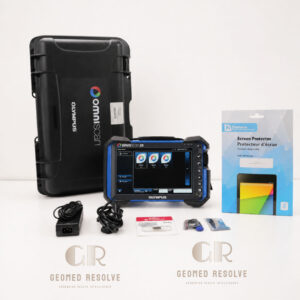 Olympus Evident OmniScan X3 16:64 phased array ultrasonic flaw detector for advanced non-destructive testing, weld inspection, corrosion mapping, and industrial asset integrity assessment.