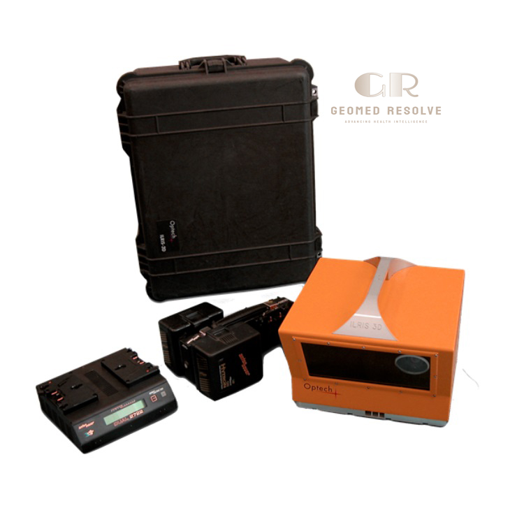 Optech ILRIS Terrestrial Laser Scanner Professional Long Range 3D LiDAR Scanning System Optech ILRIS Terrestrial Laser Scanner long range LiDAR equipment for 3D surveying and point cloud data capture
