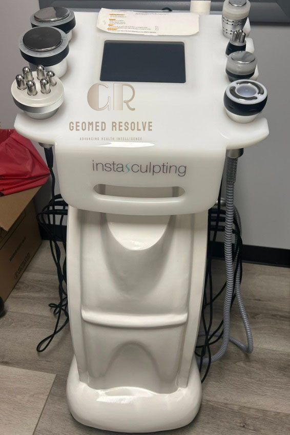 InstaSculpt Machine 7 Probes Advanced Body Contouring and Muscle Sculpting System InstaSculpt Machine 7 Probes body contouring system for muscle toning, body sculpting, and non-invasive aesthetic treatments