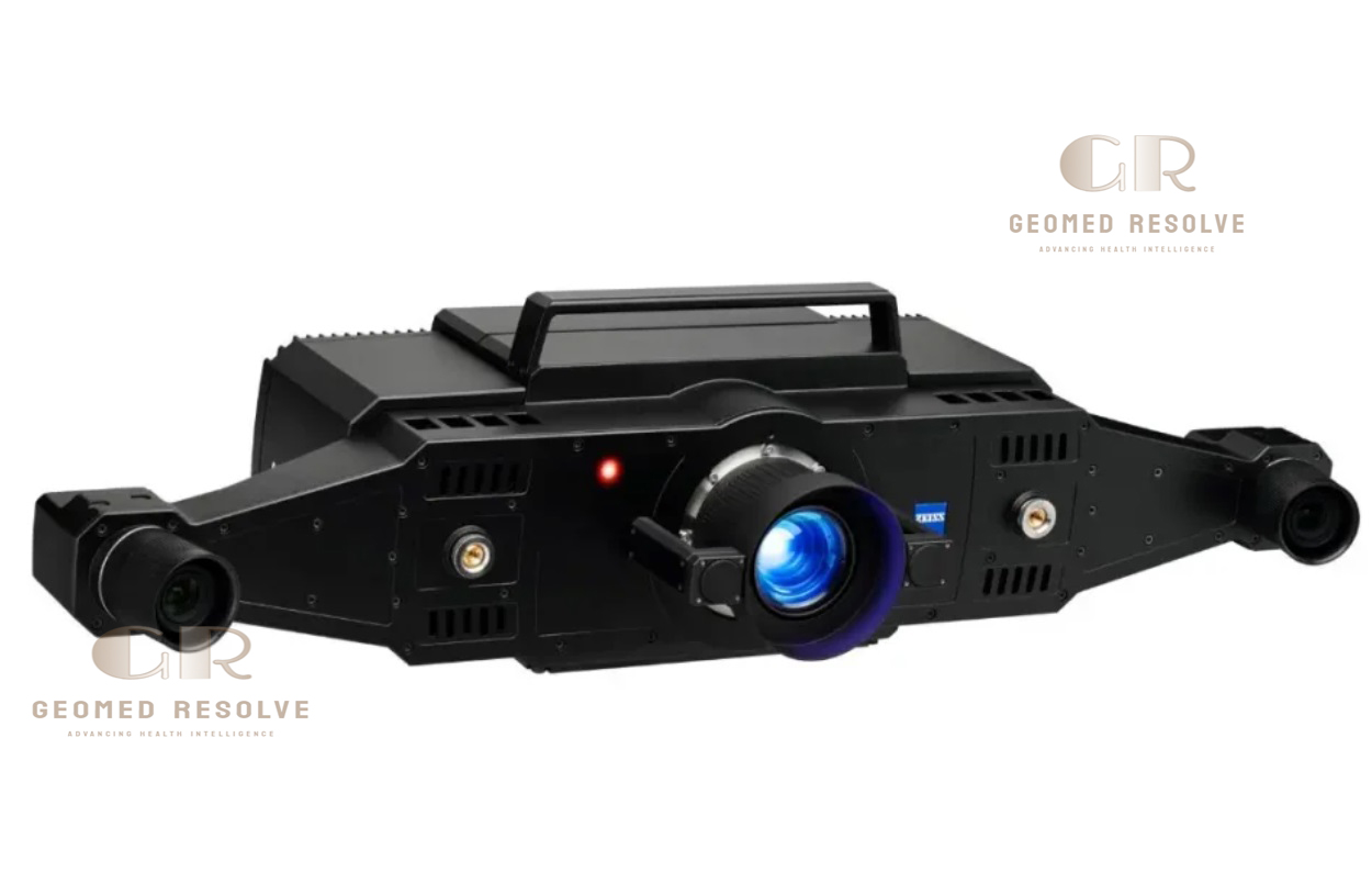 ZEISS ATOS LRX High-Precision Optical 3D Scanner for Industrial Metrology and Large Part Scanning ZEISS ATOS LRX Optical 3D Scanner structured light system for large-scale industrial 3D measurement and inspection