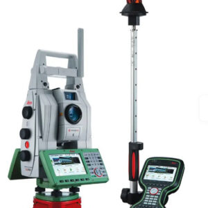 Leica Nova MS60 MultiStation robotic total station 3D laser scanner for professional surveying and mapping