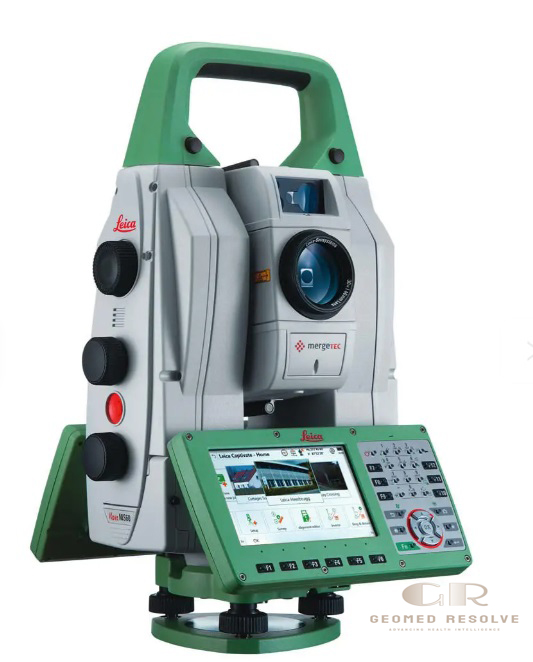 Leica Nova MS60 MultiStation Robotic Total Station with Integrated 3D Laser Scanning Technology Leica Nova MS60 MultiStation robotic total station 3D laser scanner for professional surveying and mapping