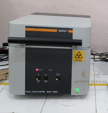 Fischer GoldScope SD 520 | XRF Precious Metal & Coating Thickness Analyzer Fischer GoldScope SD 520 XRF analyzer for gold purity testing, jewelry verification, precious metal analysis, alloy composition testing, and coating thickness measurement