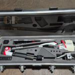 Used Hexagon ROMER Absolute Arm portable 3D metrology system for industrial inspection, quality control, and reverse engineering