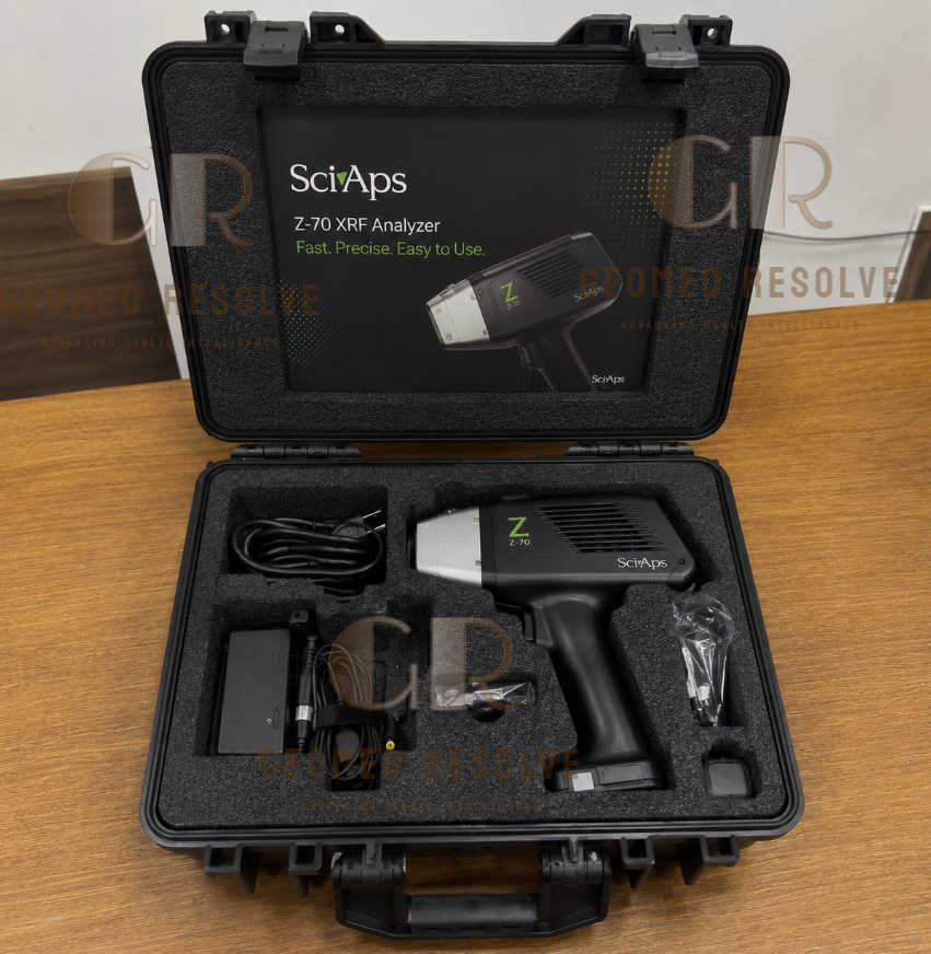 SciAps Z-70 Handheld LIBS Analyzer Portable Laser Metal Identification System SciAps Z-70 handheld LIBS analyzer for portable alloy identification and metal sorting