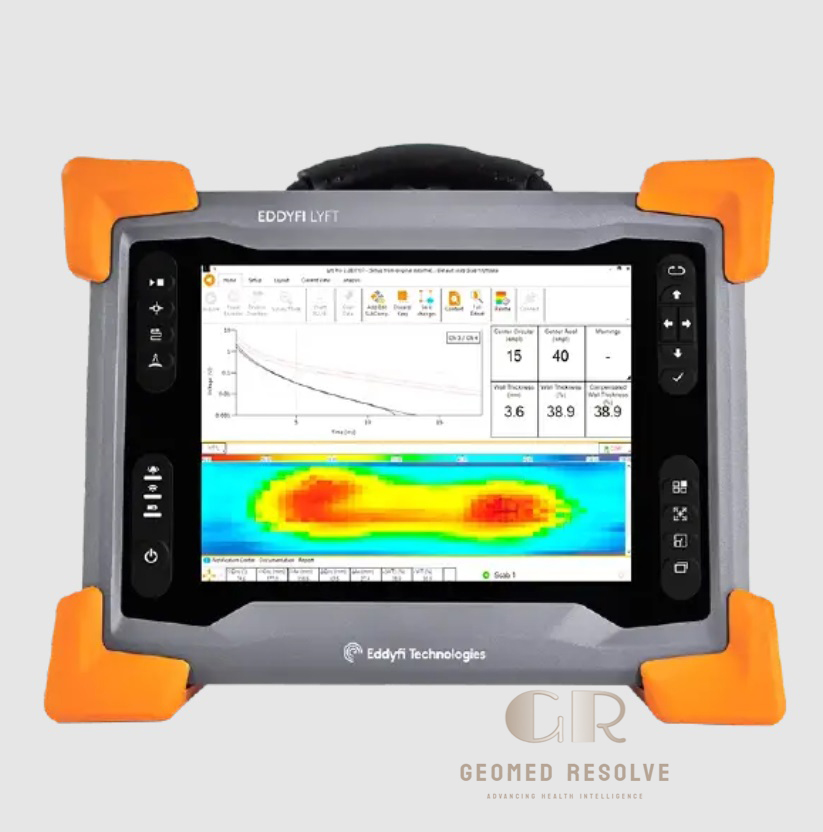 Eddyfi Lyft Portable Pulsed Eddy Current Inspection System Eddyfi Lyft Pulsed Eddy Current portable corrosion under insulation inspection system for industrial NDT
