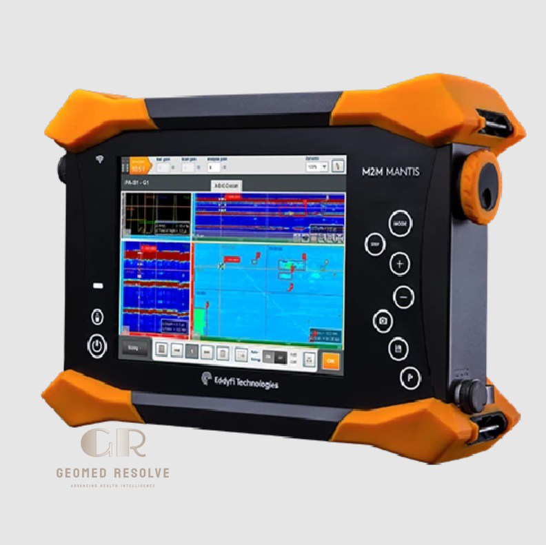 Eddyfi Mantis Portable Phased Array Ultrasonic Inspection System Eddyfi Mantis portable phased array ultrasonic flaw detector for industrial non-destructive testing and weld inspection