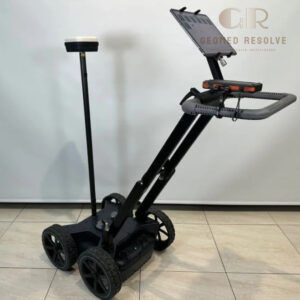 Screening Eagle Proceq GS8000 with GPS ground penetrating radar system for underground utility detection and subsurface mapping