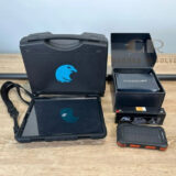 Screening Eagle Proceq GS8000 with GPS ground penetrating radar system for underground utility detection and subsurface mapping
