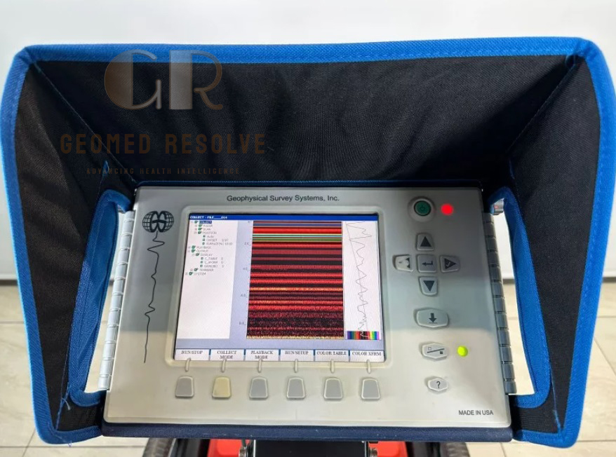 GSSI SIR 3000 with 270 MHz Ground Penetrating Radar System GSSI SIR 3000 ground penetrating radar with 270 MHz antenna for underground utility detection and utility mapping