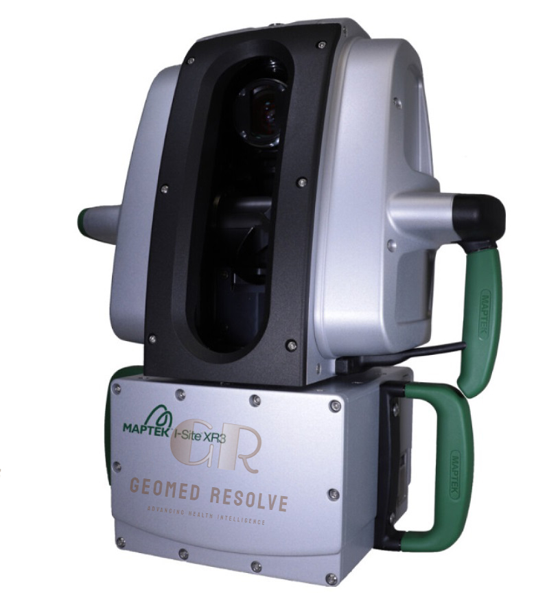 Maptek SR3 Professional Terrestrial 3D Laser Scanner Maptek SR3 terrestrial 3D laser scanner for mining, surveying, and infrastructure reality capture