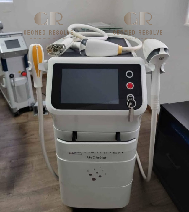 Asclepion MeDioStar Vascular Lesions System 2021 Professional 940 nm Vascular Laser Asclepion MeDioStar Vascular Lesions System 2021 940 nm diode laser for vascular lesion treatment