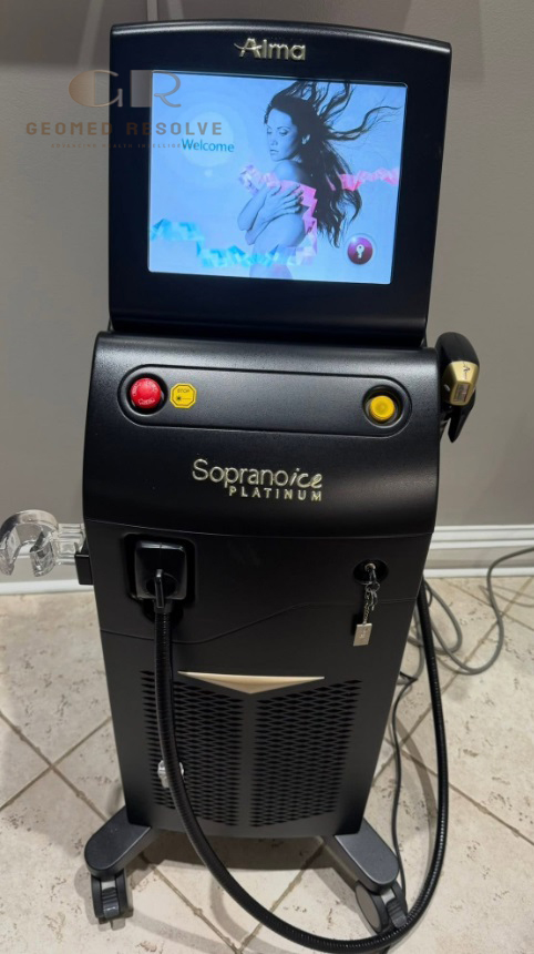 Alma Soprano ICE Platinum Laser 2022 Advanced Triple Wavelength Hair Removal Device Alma Soprano ICE Platinum Laser 2022 triple wavelength diode laser hair removal system