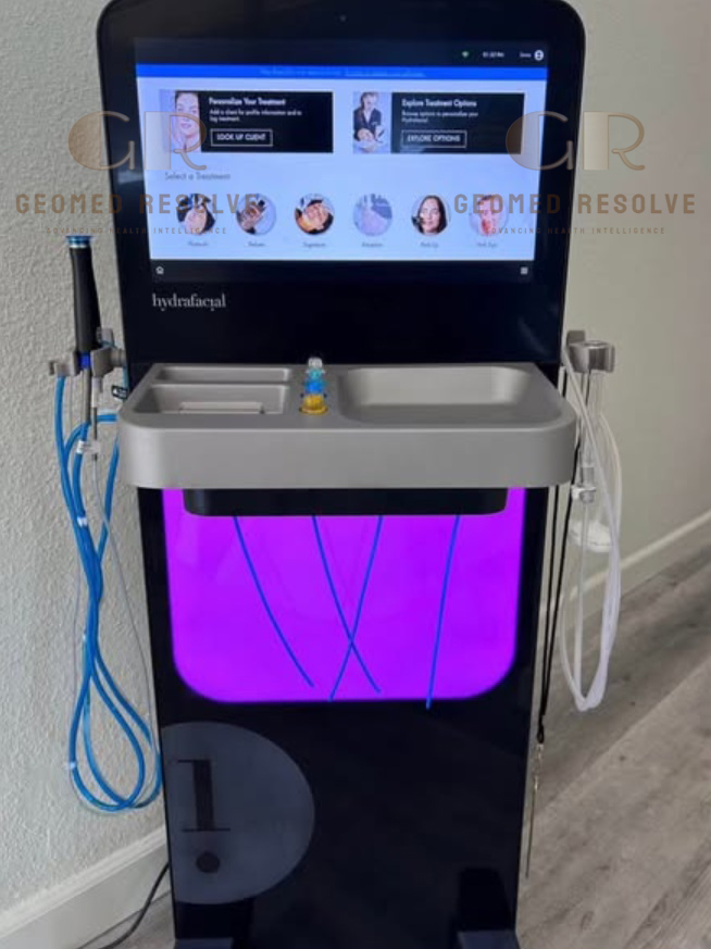 Hydrafacial Syndeo 3.0 Advanced Smart HydroDermabrasion Facial Treatment System Hydrafacial Syndeo 3.0 skin health system with Vortex-Fusion hydrodermabrasion facial rejuvenation technology