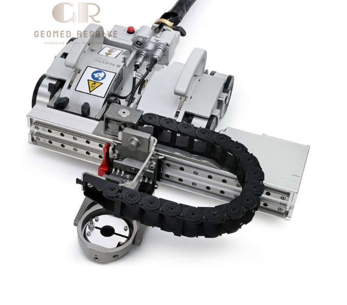 NAVIC Automated Corrosion Mapping Scanner for NDT Inspection NAVIC corrosion mapping scanner automated NDT crawler for ultrasonic inspection of pipes, tanks, and industrial structures