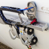NAVIC corrosion mapping scanner automated NDT crawler for ultrasonic inspection of pipes, tanks, and industrial structures