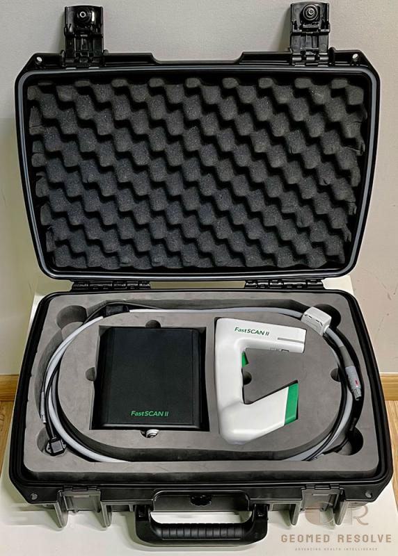 Polhemus FastSCAN II Used Portable Laser 3D Scanner Used Polhemus FastSCAN II handheld laser 3D scanner for reverse engineering, CAD modeling, and industrial digitization