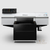 Roland VersaObject IO-300 industrial UV flatbed printer for direct printing on plastic, metal, glass, wood, and industrial products