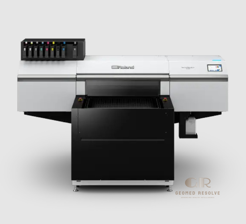 Roland VersaObject IO-300 Industrial UV Flatbed Printer Roland VersaObject IO-300 industrial UV flatbed printer for direct printing on plastic, metal, glass, wood, and industrial products