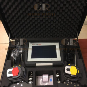 PRUFTECHNIK ROTALIGN Touch laser shaft alignment system with sensALIGN 7 sensors for precision motor and pump alignment