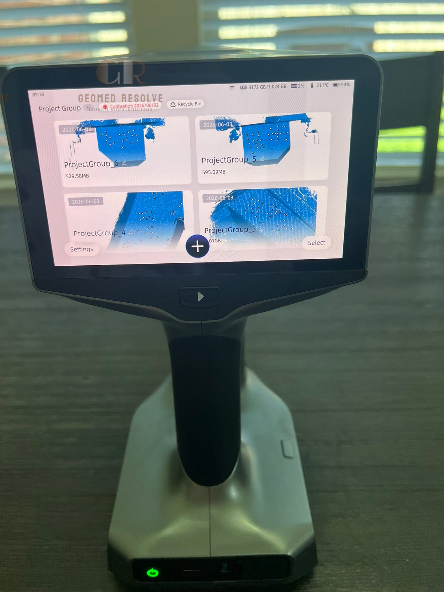 12b SHINING 3D EinScan Libre wireless all-in-one laser 3D scanner for industrial inspection and reverse engineering