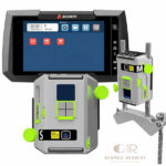 Acoem AT-400 laser shaft alignment system with M9 and S9 dual-axis sensors for precision rotating machinery alignment