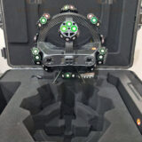 Scantech TrackScan-Sharp 49 optical 3D measurement system with handheld laser scanner for industrial metrology and inspection