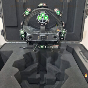 Scantech TrackScan-Sharp 49 optical 3D measurement system with handheld laser scanner for industrial metrology and inspection