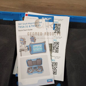 SKF TKSA 41 wireless laser shaft alignment tool for motor pump and rotating machinery alignment