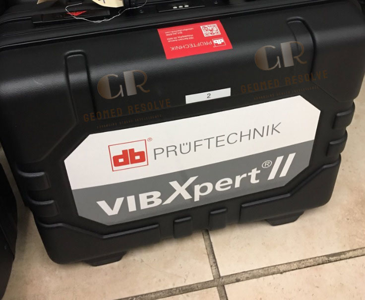 PRUFTECHNIK VIBXPERT II Vibration Analyzer PRUFTECHNIK VIBXPERT II portable vibration analyzer for machine condition monitoring and field balancing