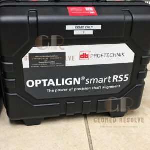 PRUFTECHNIK OPTALIGN smart RS5 laser shaft alignment system with RS5 sensor for precision motor and pump alignment