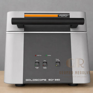 FISCHER GOLDSCOPE SD 550 benchtop XRF precious metal analyzer for gold, silver and jewelry testing