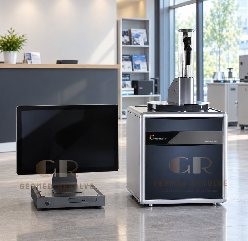 Elementar vario MAX cube Elementar vario MAX cube macro elemental analyzer for carbon nitrogen and sulfur analysis