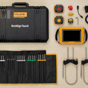 Fluke RotAlign Elite laser shaft alignment tool for precision rotating machinery alignment
