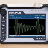 OLYMPUS 72DL PLUS ultrasonic thickness gauge for precision NDT material and coating thickness inspection
