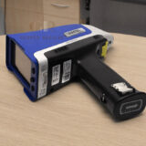 Olympus Vanta M VMW Alloy RoHS Plus handheld XRF analyzer with 50 kV workstation and accessories