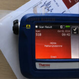 Thermo Scientific TruNarc handheld Raman narcotics analyzer for rapid presumptive substance identification