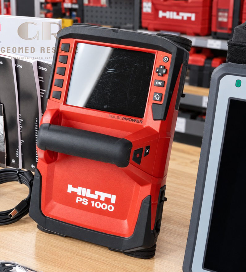 Hilti PS 1000 Hilti PS 1000 X-Scan Concrete Scanner with PSA 200 Tablet – Professional Concrete Imaging and Rebar Detection System
